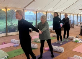 Community Yoga Class Community yoga class - Group wellness sessions in South Ayrshire